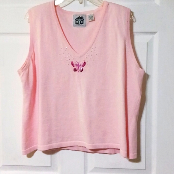 Storybook Knits 3 Piece Pink Skirt Set. - Picture 2 of 13